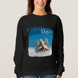 Camiseta The Winter Days December Christmas