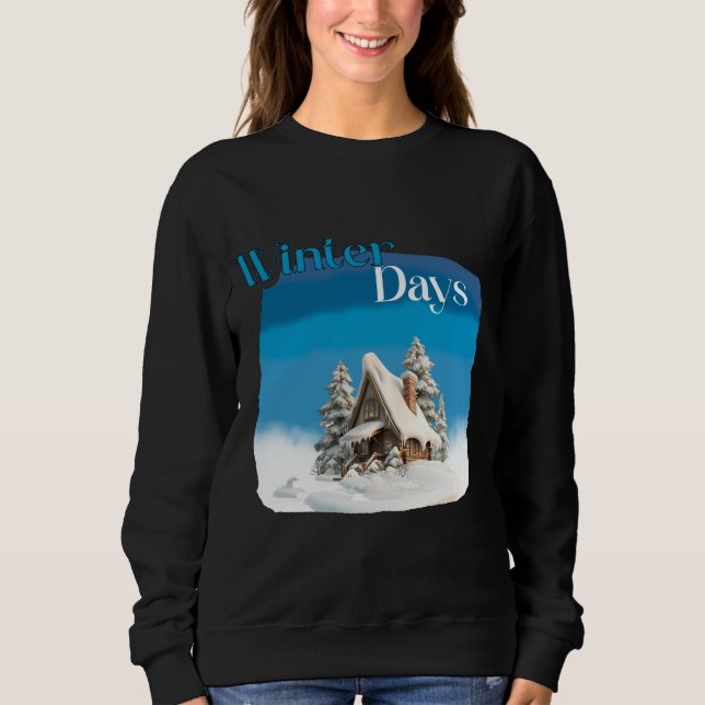 Camiseta The Winter Days December Christmas  (Frente)