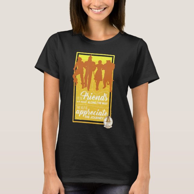 Camiseta The Wizard of Oz Group The Friends We Met Along Th (Frente)