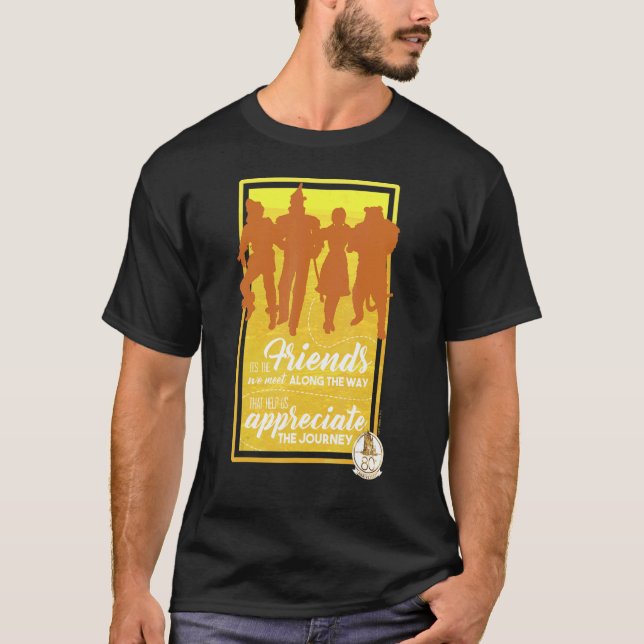Camiseta The Wizard of Oz Group The Friends We Met Along Th (Frente)
