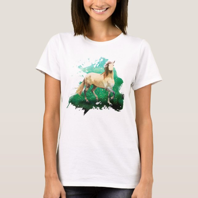 Camiseta The wonderful Basic horse alpargata (Frente)