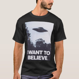Camiseta The XFiles Eu Quero Acreditar engraçado