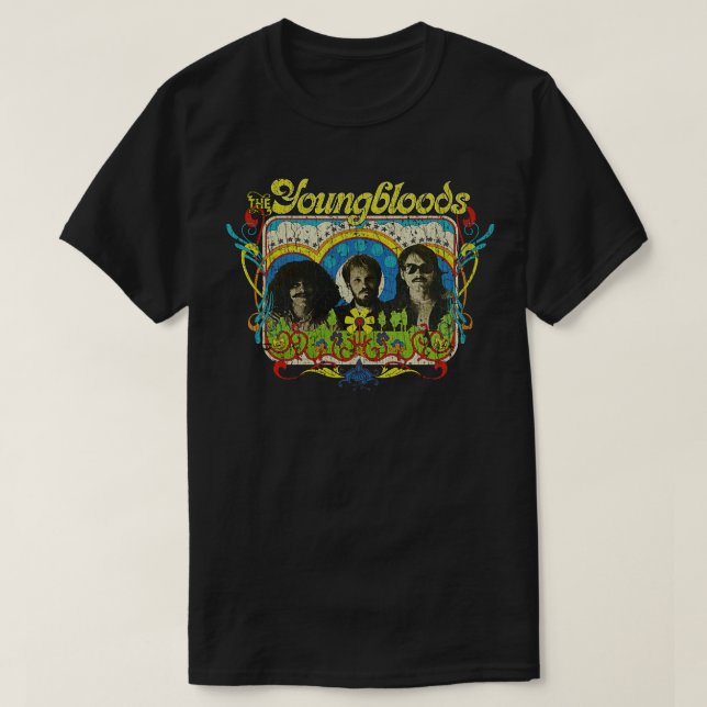Camiseta The Youngbloods 1965 (Frente do Design)