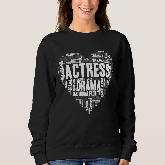 Camiseta Theater Life Famous Drama Theatrical Actress Lifes (Frente)