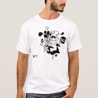 Camiseta thebruise.com/camisa especial de Bruster B&W T