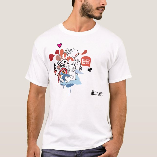 Camiseta thebruise.com/camisa especial de Bruster T (Frente)