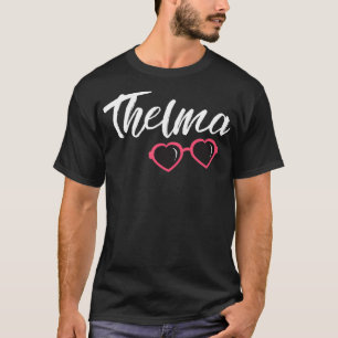 Camiseta Thelma  Pink Glasses Cute Matching Best Friends 