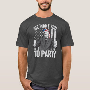 Camiseta Theodore Roosevelt 4 De Julho Men American USA