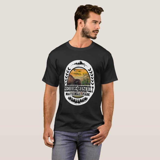 CAMISETA THEODORE ROOSEVELT NATIONAL PARK (Frente Completa)
