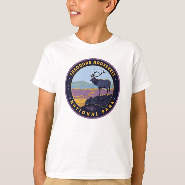 Camiseta Theodore Roosevelt National Park (Frente)