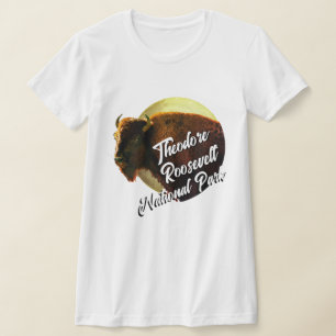 Camiseta Theodore Roosevelt National Park & Buffalo