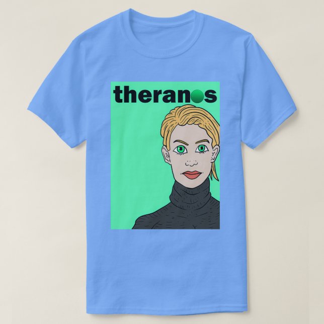 Camiseta theranos merch  (Frente do Design)