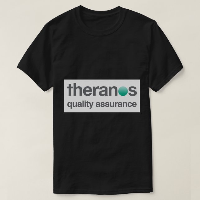 Camiseta Theranos Quality Assurance , Hat (Frente do Design)
