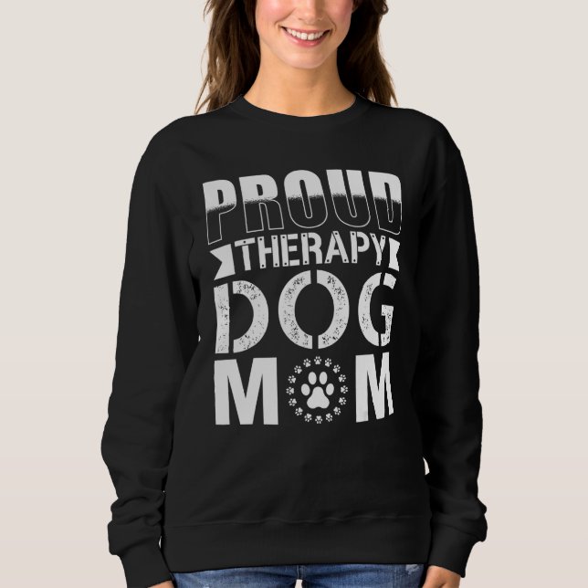 Camiseta Therapy Dog Design - Therapy Dog Mom_1 (Frente)
