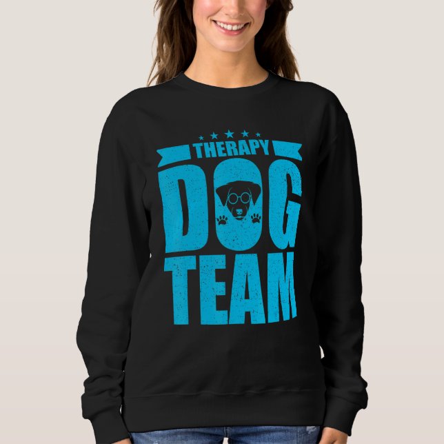Camiseta Therapy Dog Design - Therapy Dog Team (Frente)