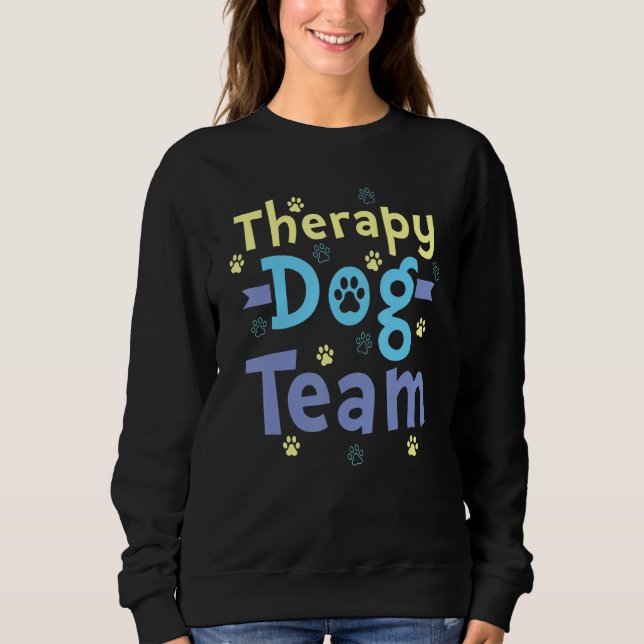 Camiseta Therapy Dog Design - Therapy Dog Team_1 (Frente)