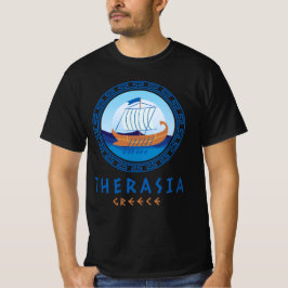 Camiseta Therasia, Design naval grego Grécia