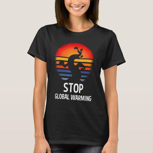 Camiseta There Is No Planet B Global Warming Climate Change (Frente)