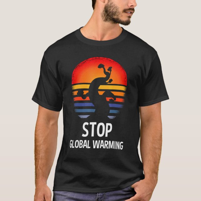 Camiseta There Is No Planet B Global Warming Climate Change (Frente)