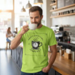 Camiseta There’s Always Time for Coffee<br><div class="desc">Our “There’s Always Time for Coffee” shirts are perfect for coffee lovers who believe every moment is a good moment for a fresh cup. Designed for both men and women, these comfortable shirts come in a variety of styles and colors, making them a great choice for everyday wear and showing...</div>
