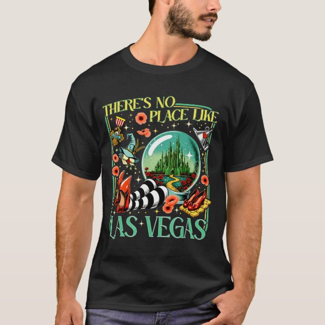 Camiseta There's No Place Like Las Vegas  (Frente)