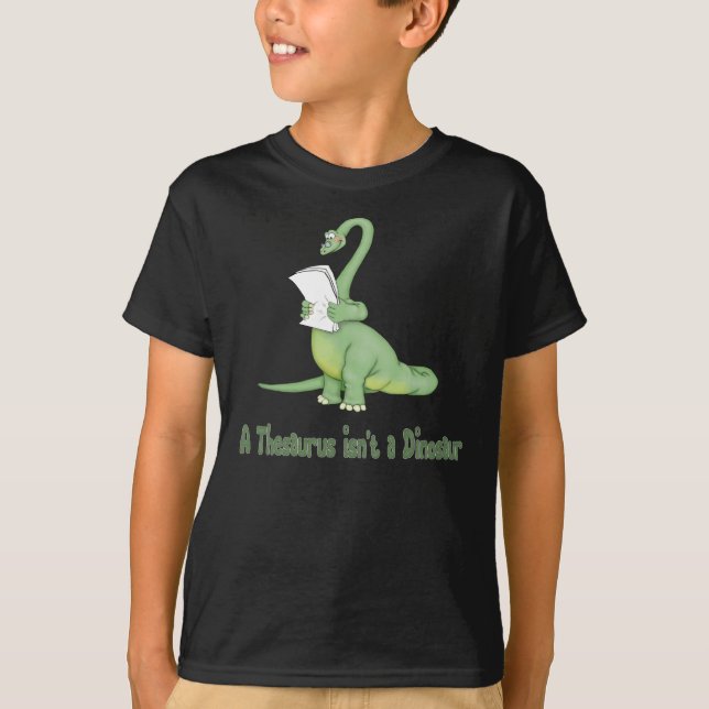 Camiseta Thesaurus Dinossaur (Frente)