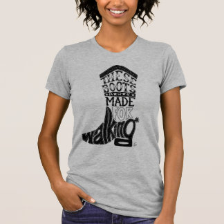 Camiseta These boots western style