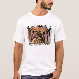 Camiseta Theseus que luta o Minotaur