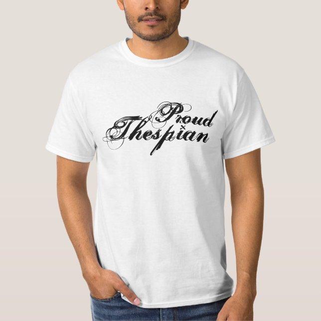 Camiseta Thespian orgulhoso (Frente)