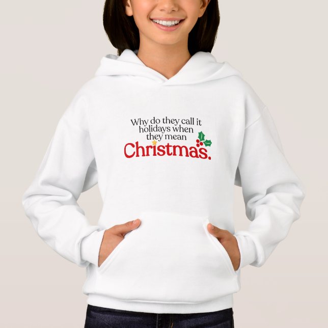 Camiseta They mean Christmas (Frente)