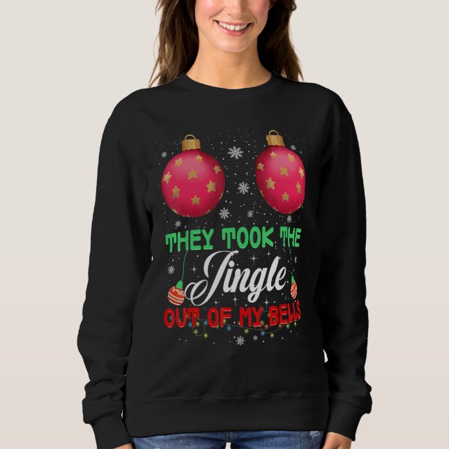 Camiseta They Took The Jingle Out Of My Bells  Sterile Ball (Frente)