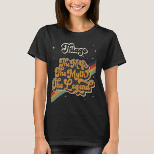 Camiseta Thiago O Homem O Mito O Primeiro Nome Da Legenda