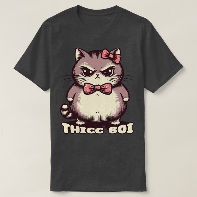 Camiseta Thicc Boi (Frente do Design)