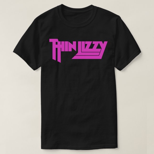 Camiseta Thin Lizzy Premium (Frente do Design)