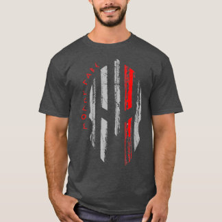 Camiseta Thin Red Line Fire Firefighter Spartan Warrior