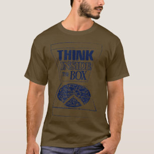 Camiseta Think Dentro O Pizza Lover Teepizza 32035485