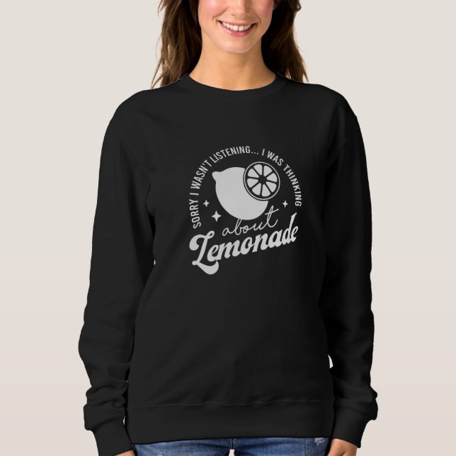 Camiseta Thinking About Lemonades Citrus Fruits Lemon   (Frente)