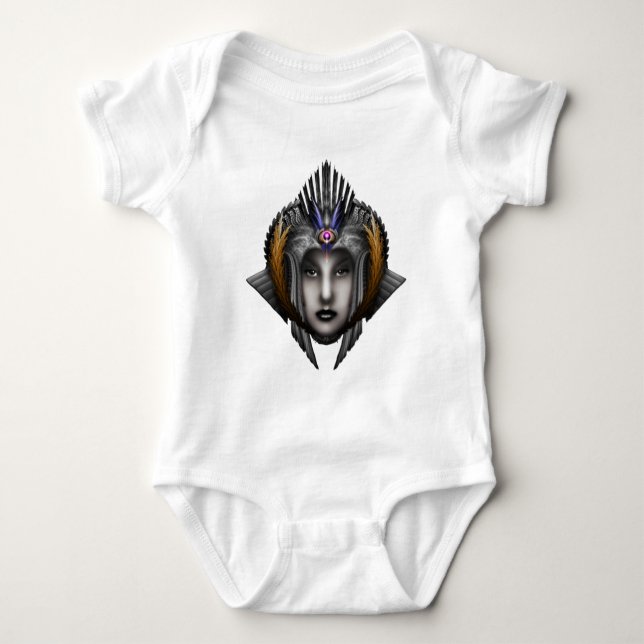 Camiseta Thinosia Queen Of Armageddon ISO (Frente)