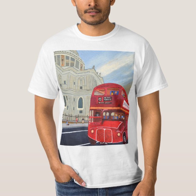 Camiseta Thirt do ônibus de Londres (Frente)