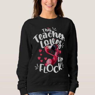 Camiseta This Assistant Principal Loves Her Flock Flamingo 