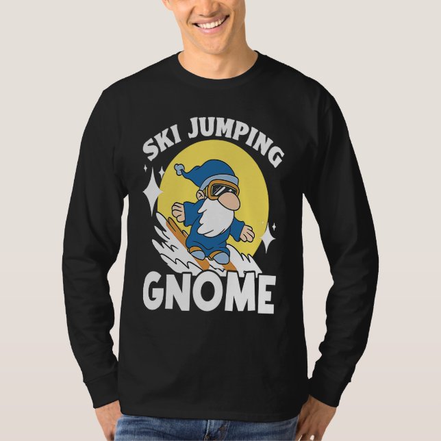 Camiseta This Boy Loves Ski Jumping Ski Jumper Ski Jump Win (Frente)