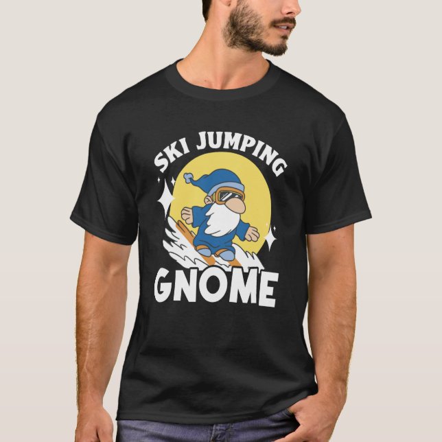 Camiseta This Boy Loves Ski Jumping Ski Jumper Ski Jump Win (Frente)
