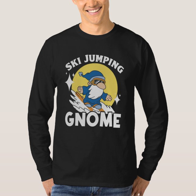 Camiseta This Boy Loves Ski Jumping Ski Jumper Ski Jump Win (Frente)