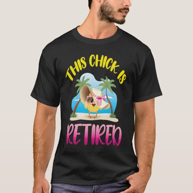 Camiseta This Chick is Retired  1 (Frente)