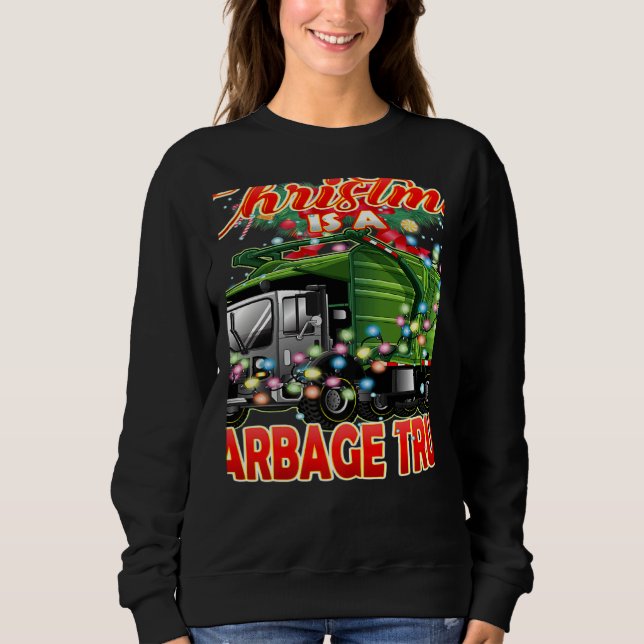 Camiseta This Christmas All I Want is a Garbage Truck   (Frente)