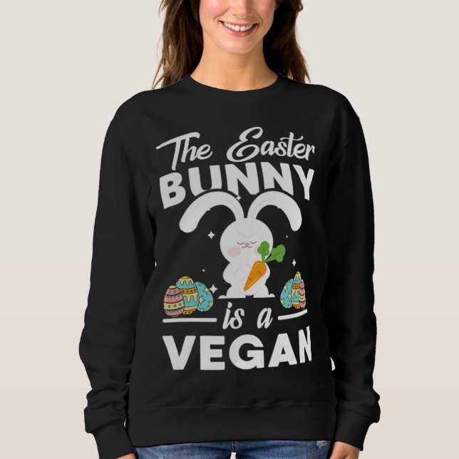 Camiseta This Easter Bunny Is A Vegan Easter Eggs Cute Rabb (Frente)