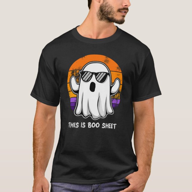 Camiseta This Is Boo Sheet Cool Ghost (Frente)
