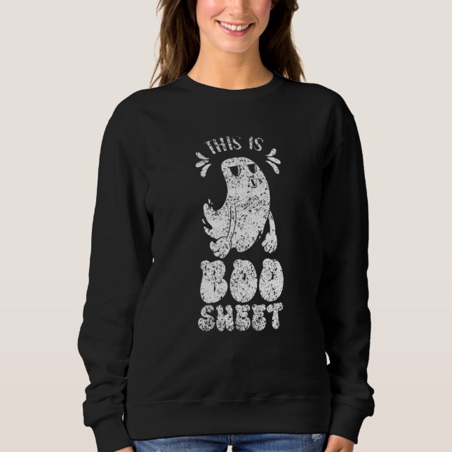 Camiseta This Is Boo Sheet Cute Scary Ghost Halloween (Frente)