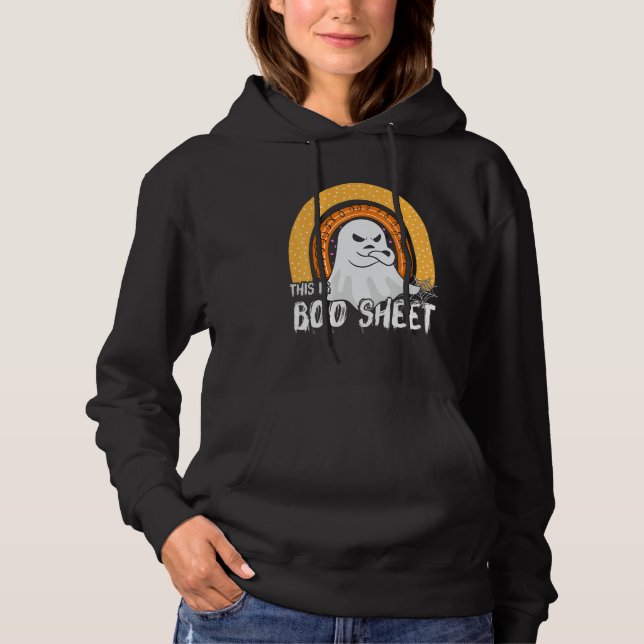 Camiseta This is boo sheet ghost retro halloween costume me (Frente)