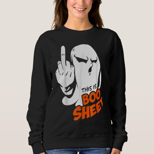 Camiseta This Is Boo Sheet Ghost Retro Halloween Costume Me (Frente)